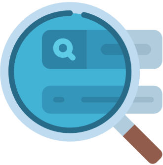 Magnifying Glass Scanning Page